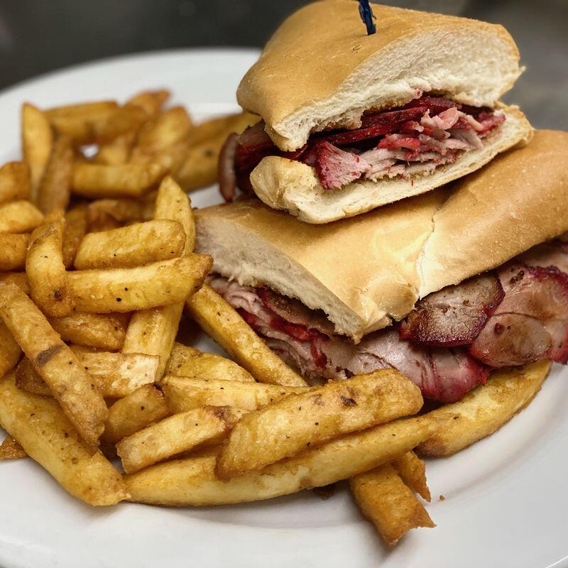 Chinese Roast Pork Sandwich
