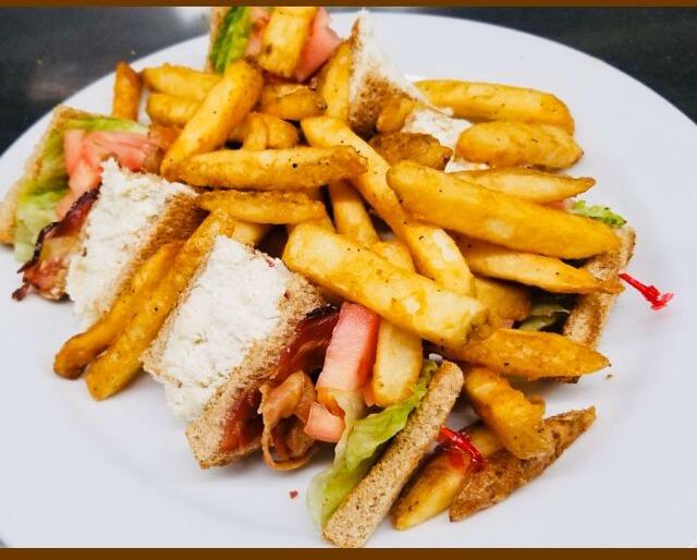 Chicken Salad Triple Decker Club