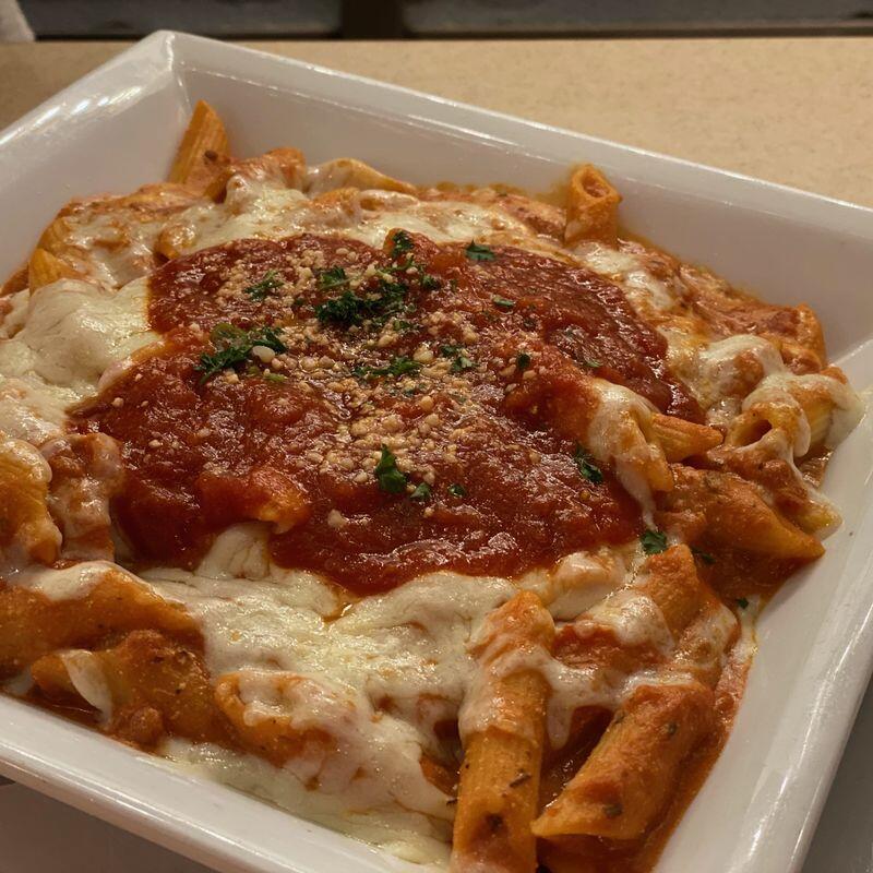 Baked Ziti Parmigiana