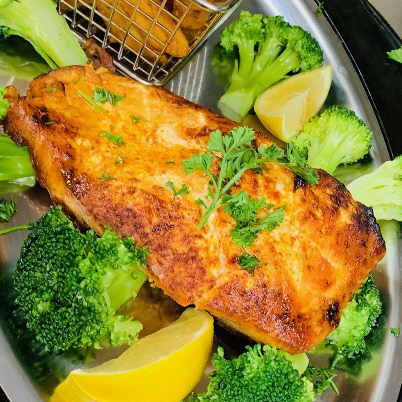 Broiled Salmon Filet