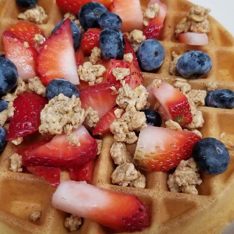 Granola Waffle