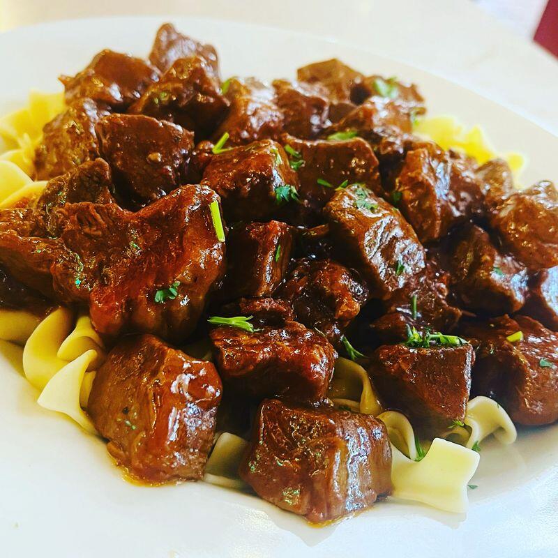 Beef Goulash w/Noodles 